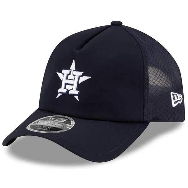 ニューエラ メンズ アクセサリー 帽子 Mens New Era Navy Houston Astros 2026 Batting Practice Apex 9FORTY Adjustable Tr