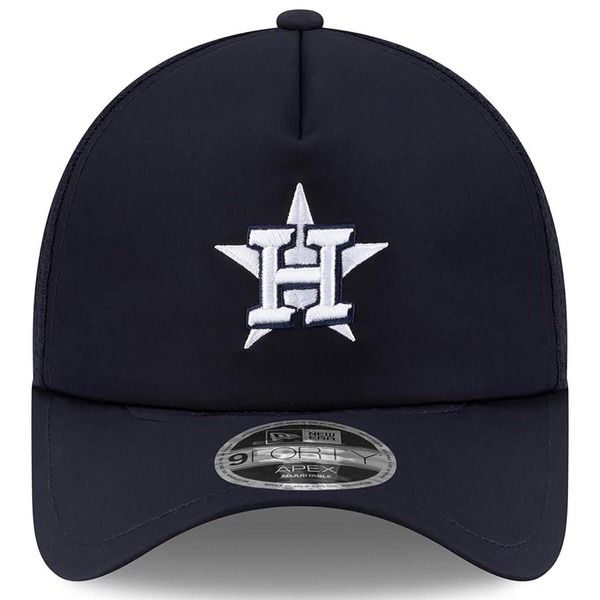 ニューエラ メンズ アクセサリー 帽子 Mens New Era Navy Houston Astros 2026 Batting Practice Apex 9FORTY Adjustable Tr