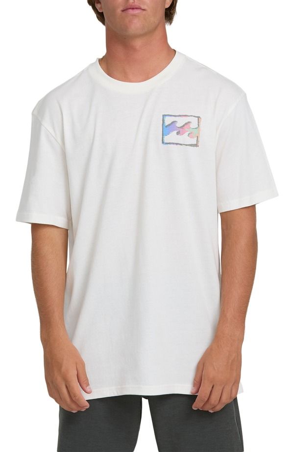 ビラボン メンズ トップス Tシャツ グラフィック Billabong Crayon Wave Premium Graphic TShirt Off White オフホワイト 10,380円