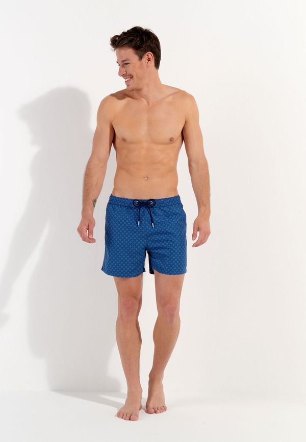 ホム メンズ 水着 ハーフパンツ・ショーツ HOM Hendaye Beach Boxer Blue Print ブルー ホム メンズ 水着 ハーフパンツ・ショーツ HOM Hendaye Beach Boxer Blue Print ブルー