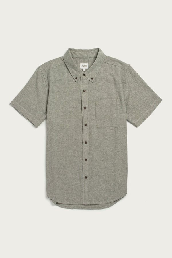ブリッジアンドバーン メンズ トップス シャツ Bridge Burn Bryce Shirt Olive Twill オリーブ