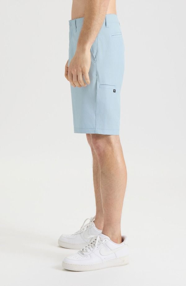 ソルトライフ メンズ 水着 ハーフパンツ・ショーツ ショートパンツ Salt Life Transition Hybrid Shorts Blue Fog ブルー