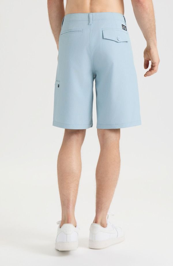 ソルトライフ メンズ 水着 ハーフパンツ・ショーツ ショートパンツ Salt Life Transition Hybrid Shorts Blue Fog ブルー