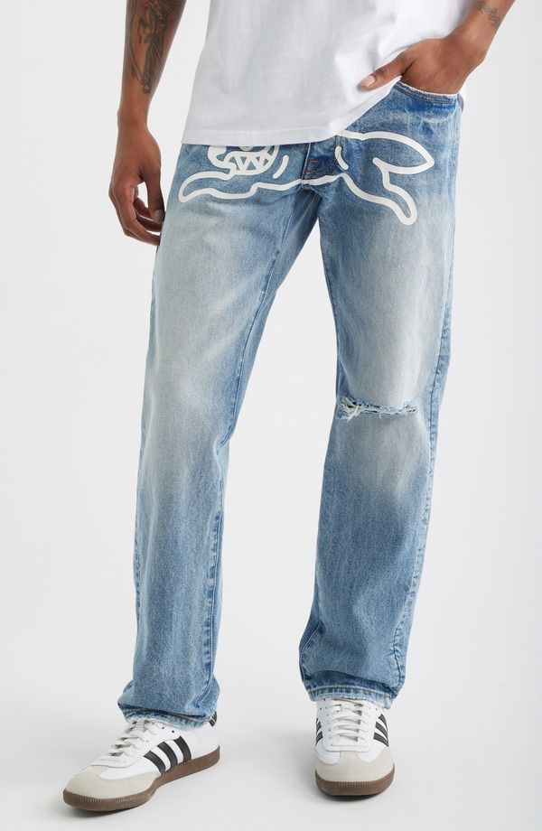 アイスクリーム メンズ ボトムス デニムパンツ スリムフィット ジーンズ ICECREAM Bassett Slim Fit Jeansundae