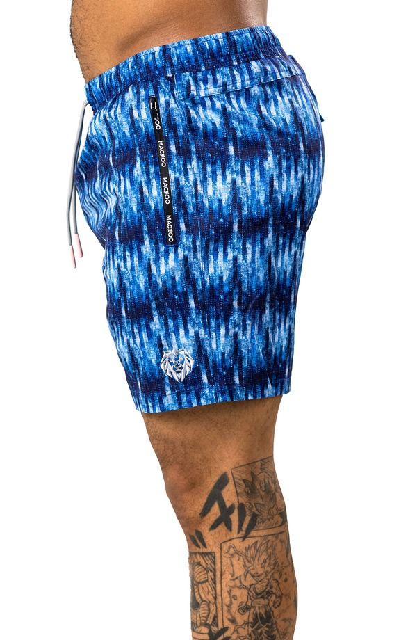 マセオ メンズ 水着 ハーフパンツ・ショーツ Maceoo Marthyr Swim Trunks Blue ブルー マセオ メンズ 水着 ハーフパンツ・ショーツ Maceoo Marthyr Swim Trunks Blue ブルー