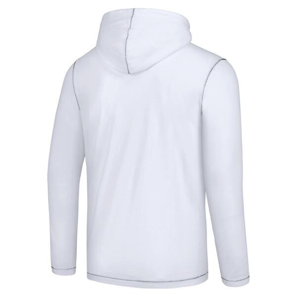 トッミーバハマ メンズ アウター パーカー・スウェット ダウン Mens Tommy Bahama White Las Vegas Raiders Graffiti Touchdown Pullove