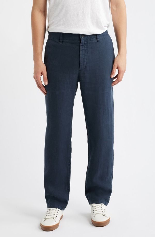 ラグアンドボーン メンズ ボトムス カジュアルパンツ リネン rag bonevan Back Elastic Waist Linen Dress Pantsail