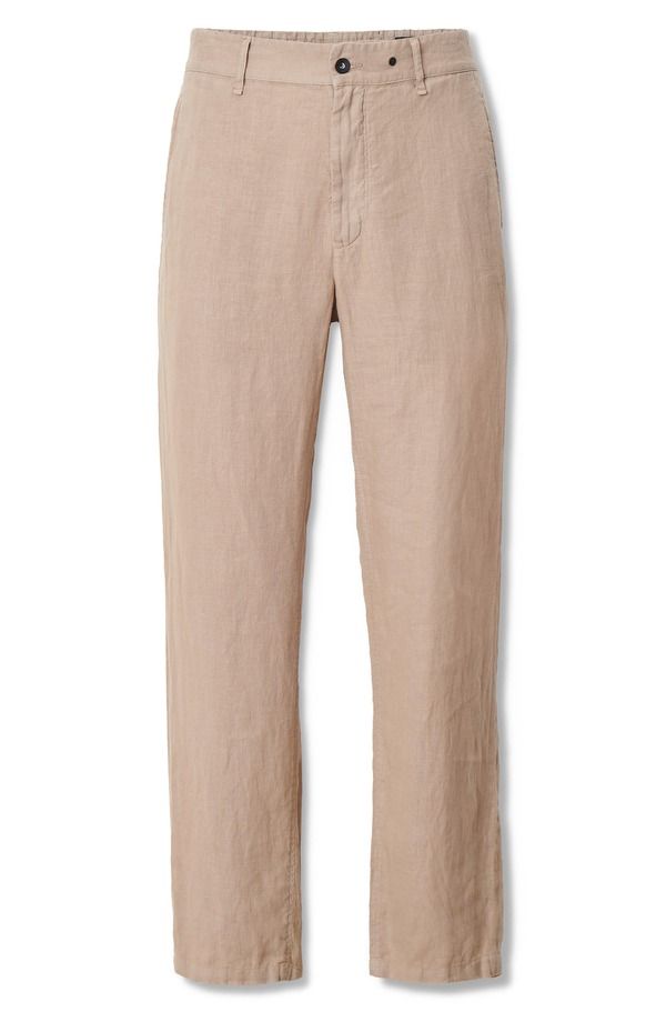 ラグアンドボーン メンズ ボトムス カジュアルパンツ リネン rag bonevan Back Elastic Waist Linen Dress Pants Beige ベージュ ラグアンドボーン メンズ ボトムス カジュアルパンツ リネン rag bonevan Back Elastic Waist Linen Dress Pants Beige ベージュ