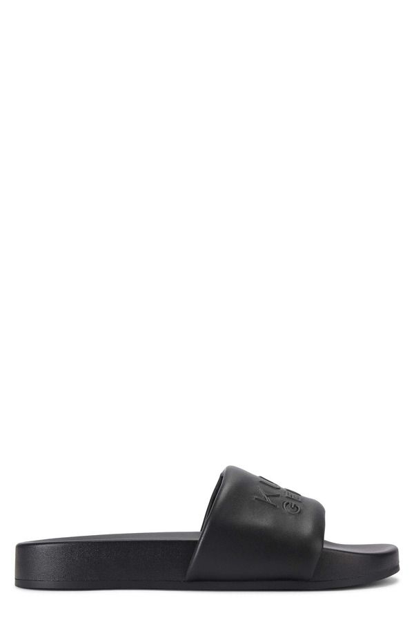 カートジェイガーロンドン メンズ シューズ サンダル Kurt Geiger London Stacked Slide Sandal Black ブラック