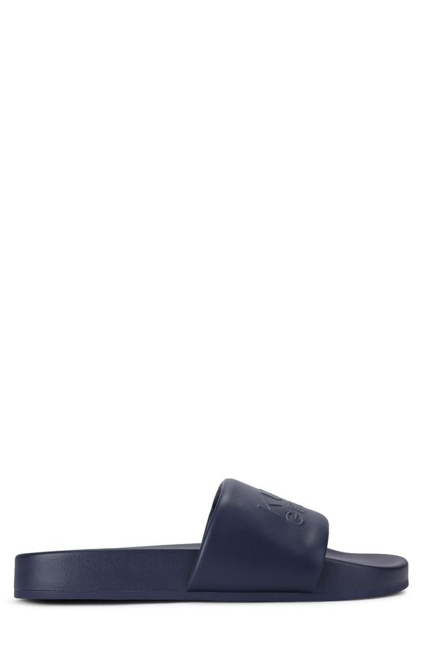 カートジェイガーロンドン メンズ シューズ サンダル Kurt Geiger London Stacked Slide Sandal Navy ネイビー