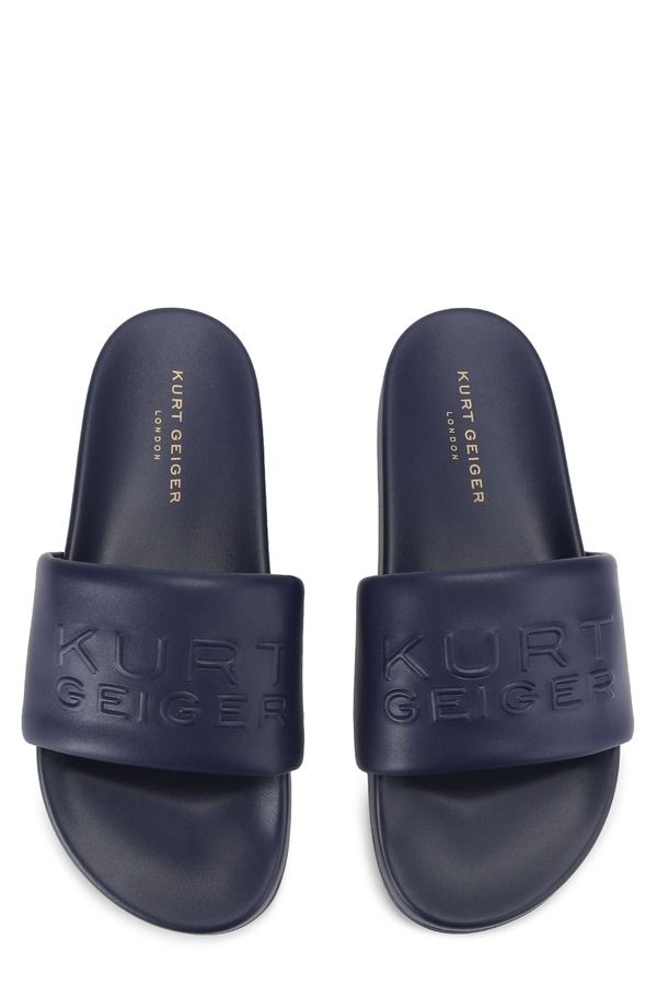 カートジェイガーロンドン メンズ シューズ サンダル Kurt Geiger London Stacked Slide Sandal Navy ネイビー カートジェイガーロンドン メンズ シューズ サンダル Kurt Geiger London Stacked Slide Sandal Navy ネイビー