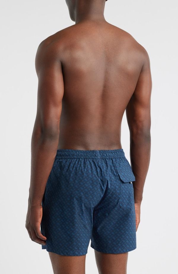 ボス メンズ 水着 ハーフパンツ・ショーツ BOSS Vale Swim Trunks Open Blue ブルー