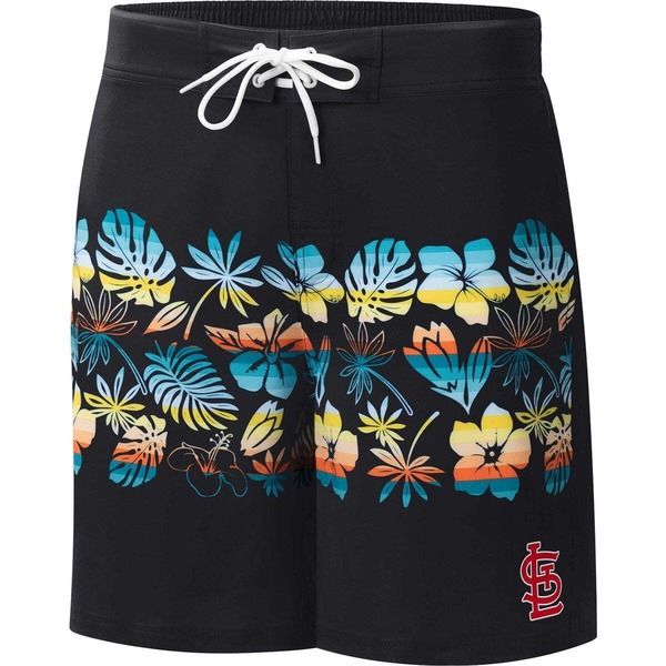 カール バンクス メンズ 水着 ハーフパンツ・ショーツ ショートパンツ Mens GIII Sports by Carl Banks Black St Louis Cardinals Breeze V カール バンクス メンズ 水着 ハーフパンツ・ショーツ ショートパンツ Mens GIII Sports by Carl Banks Black St Louis Cardinals Breeze V