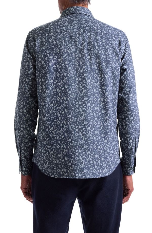 ブガッチ メンズ トップス シャツ フラワー柄 プリント コットン フラワー Bugatchi Julian Shaped Fit Floral Print Cotton ButtonUp Shirt