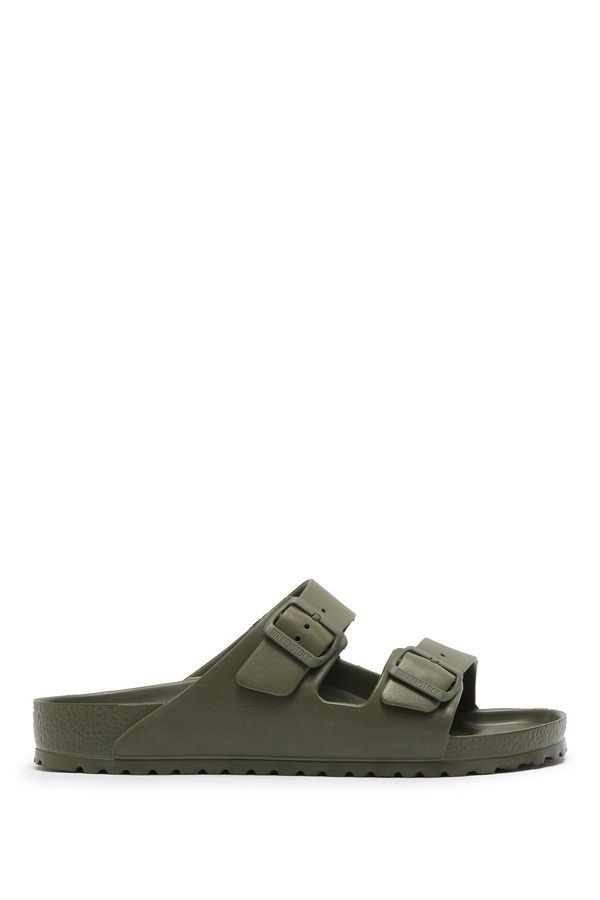 ビルケンシュトック メンズ シューズ サンダル Birkenstock Essentials Arizona Waterproof Slide Sandal Green グリーン