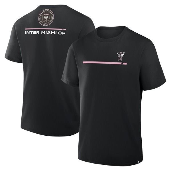 ファナティクス メンズ トップス Tシャツ Mens Fanatics Black Inter Miami CF Corner Kick Legacy TShirt Black ブラック