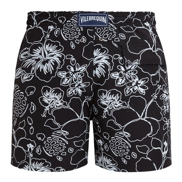 ヴィルブレクイン メンズ 水着 ハーフパンツ・ショーツ ショートパンツ Vilebrequin Men Swim Shorts Tropical Turtles Ink Black ブラック