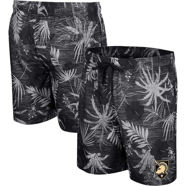 コロシアム メンズ 水着 ハーフパンツ・ショーツ ショートパンツ Mens Colosseum Black Army Blacknights What Else is New Swim Shorts