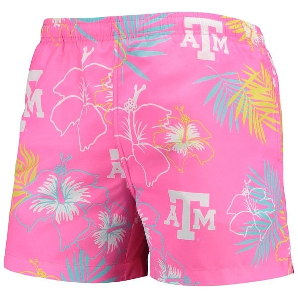 フォコ メンズ 水着 ハーフパンツ・ショーツ フラワー柄 フラワー Mens FOCO Pink Texas AM Aggies Neon Floral Swim Trunks Pink ピンク フォコ メンズ 水着 ハーフパンツ・ショーツ フラワー柄 フラワー Mens FOCO Pink Texas AM Aggies Neon Floral Swim Trunks Pink ピンク