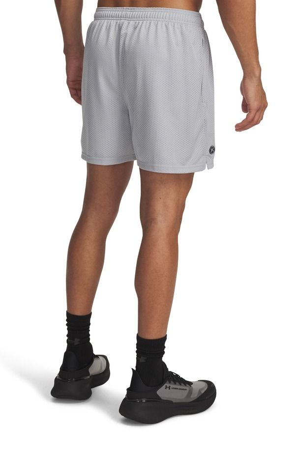 アンダーアーマー メンズ ボトムス ハーフパンツ・ショーツ メッシュ ショートパンツ Under Armour Icon Meshorts Mod Gray グレー