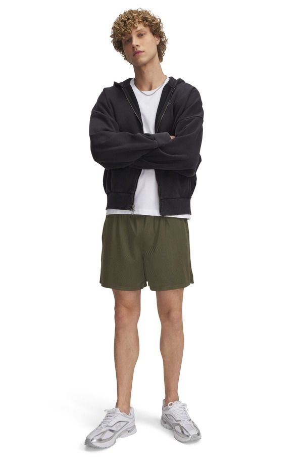 アンダーアーマー メンズ ボトムス ハーフパンツ・ショーツ メッシュ ショートパンツ Under Armour Icon Meshorts Marine Od Green グリーン