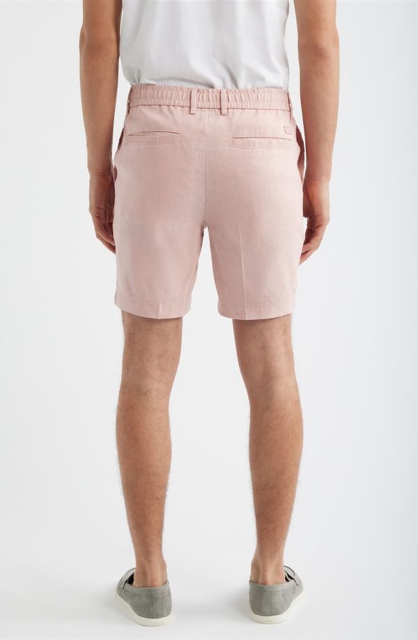 ボス メンズ ボトムス ハーフパンツ・ショーツ ショートパンツ リネン BOSS Kane Flat Front Linen Blendrawstring Shorts Light Pastel Pi ボス メンズ ボトムス ハーフパンツ・ショーツ ショートパンツ リネン BOSS Kane Flat Front Linen Blendrawstring Shorts Light Pastel Pi