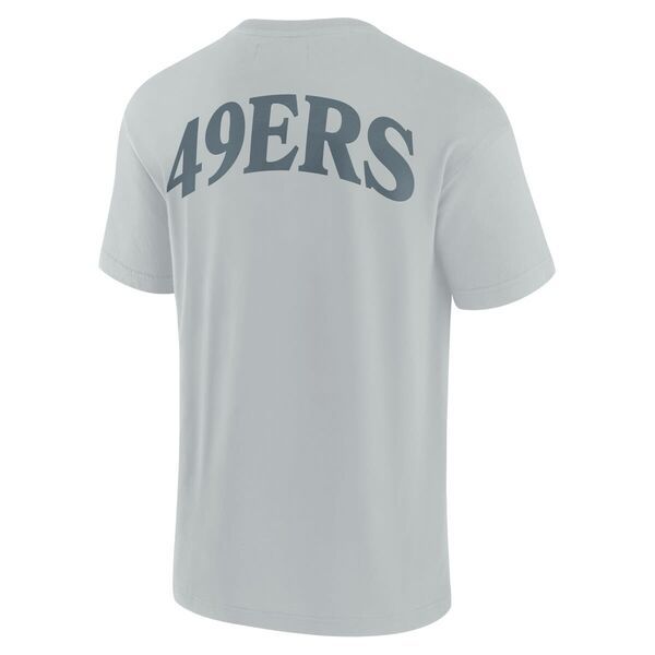ファナティクス レディース トップス Tシャツ Unisex Fanatics Gray San Francisco 49ers Elements Iconic TShirt Gray グレー ファナティクス レディース トップス Tシャツ Unisex Fanatics Gray San Francisco 49ers Elements Iconic TShirt Gray グレー
