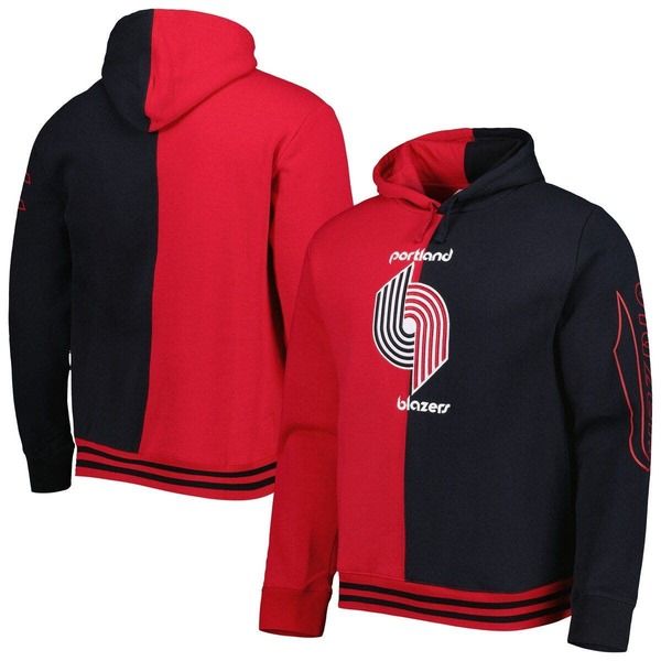 ミッチェルネス メンズ アウター パーカー・スウェット ブレザー Mens Mitchell Ness RedBlack Portland Trail Blazers Hardwood Classic 24,360円