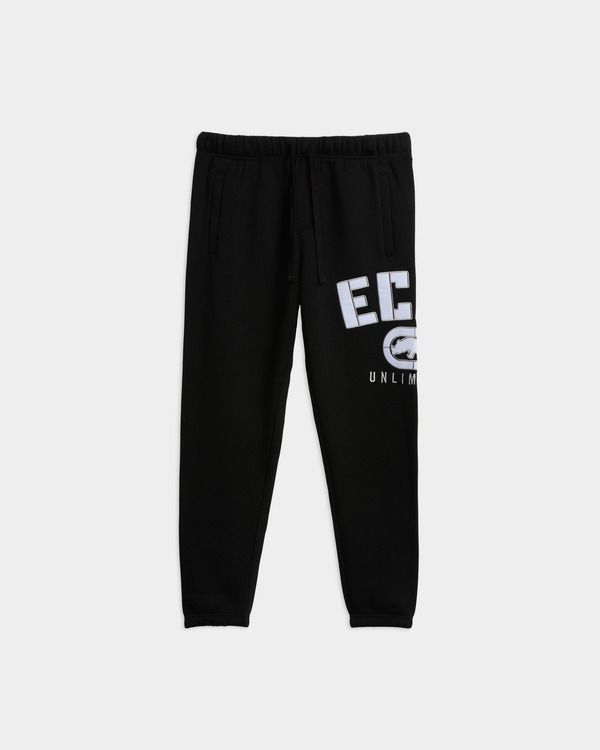 エコー メンズ ボトムス カジュアルパンツ ニット ジョガーパンツ ECKO Shadow Movement Knit Joggers Black ブラック