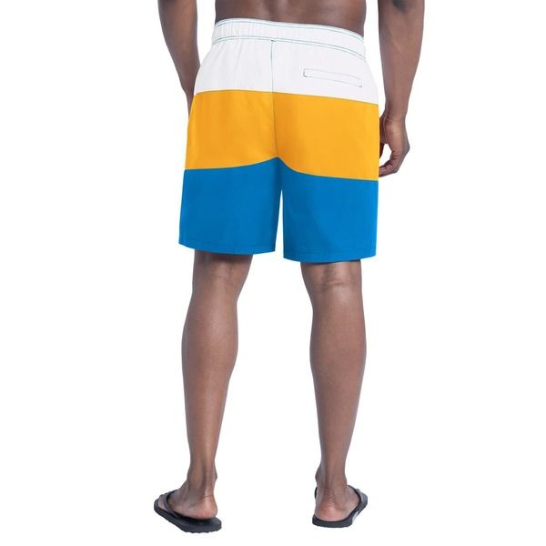 カール バンクス メンズ 水着 ハーフパンツ・ショーツ ショートパンツ Mens GIII Sports by Carl Banks Powder BlueGold Los Angeles Charg