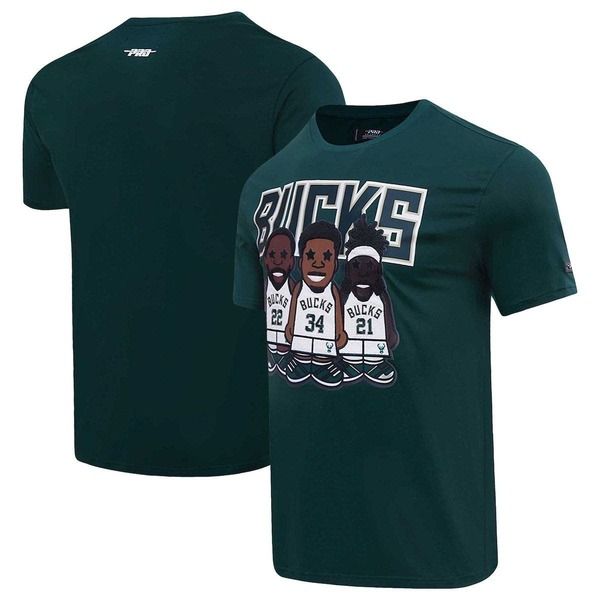 プロスタンダード メンズ トップス Tシャツ Mens Pro Standard Giannis Antetokounmpo Jrue Holiday Khris Middleton Hunter G