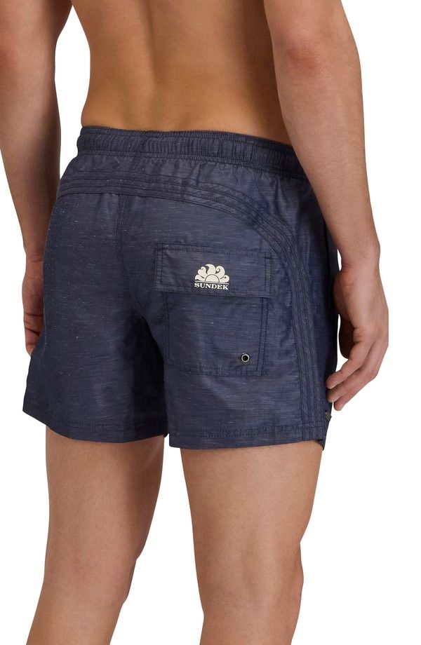 サンデッキ メンズ 水着 ハーフパンツ・ショーツ Sundek Solid Swim Trunks Dark Navy ネイビー