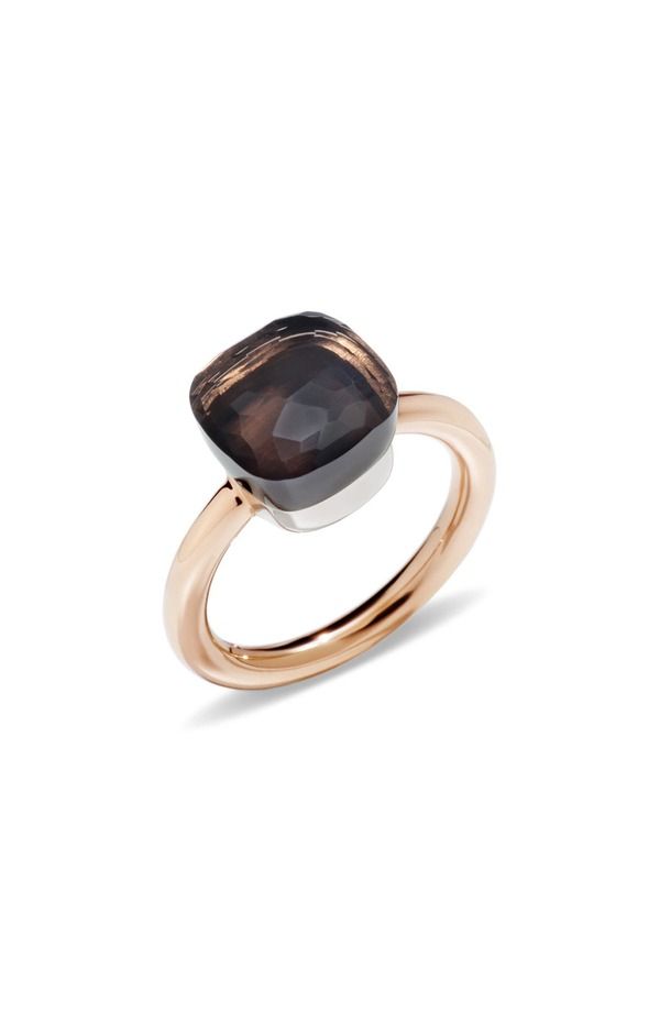 ポメラート レディース アクセサリー 指輪 Pomellato Nudo Classic Smoky Quartz Ringold ゴールド