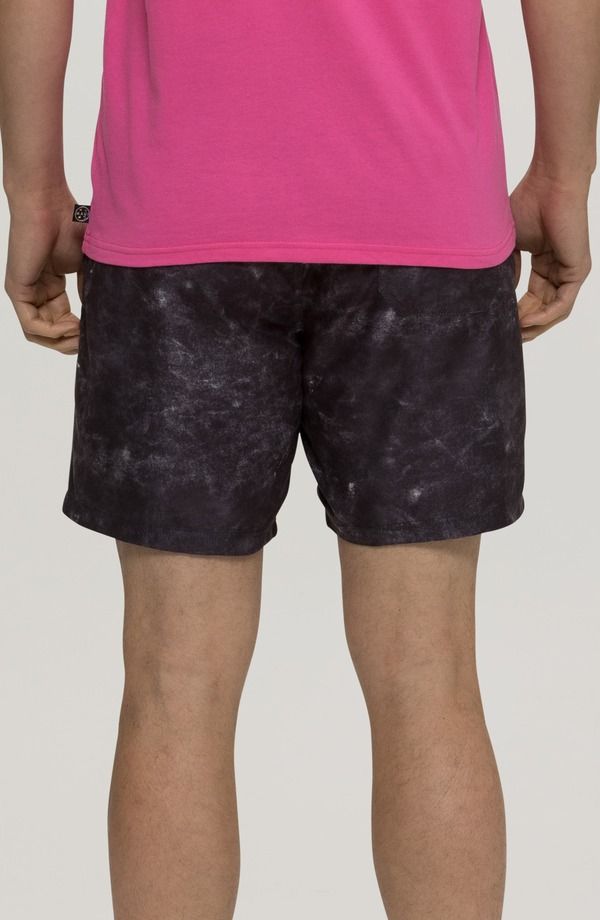 マウイアンドサン メンズ 水着 ハーフパンツ・ショーツ Maui Sonsurf Shop Microfiber Swim Trunks Black ブラック