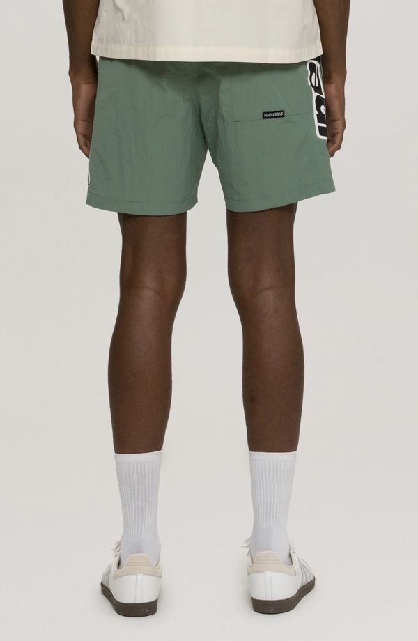 マウイアンドサン メンズ 水着 ハーフパンツ・ショーツ ナイロン Maui Sons Billboard Nylon Swim Trunks Lagoon マウイアンドサン メンズ 水着 ハーフパンツ・ショーツ ナイロン Maui Sons Billboard Nylon Swim Trunks Lagoon