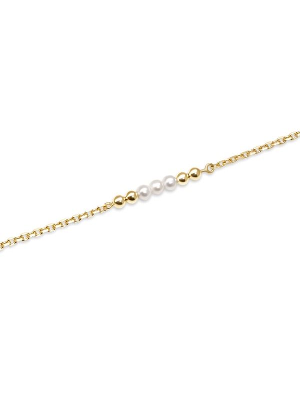 デヴァタ レディース アクセサリー ネックレス・チョーカー レース DEVATA Freshwater Pearl Chainecklace in 14K Gold 18mm Yellow Gold デヴァタ レディース アクセサリー ネックレス・チョーカー レース DEVATA Freshwater Pearl Chainecklace in 14K Gold 18mm Yellow Gold