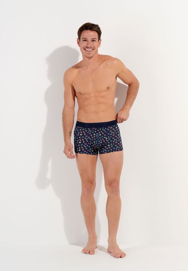 ホム メンズ アンダーウェア ボクサーパンツ HOM California Boxer Briefs Ho1 Multico Print マルチカラー