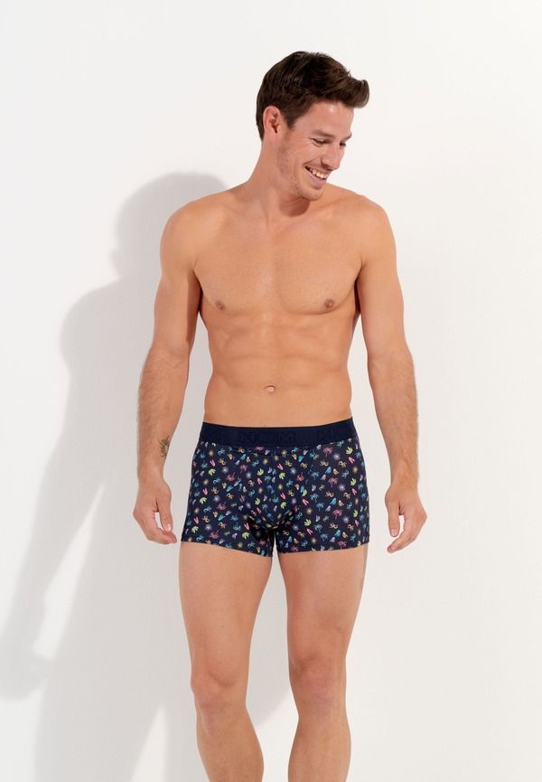 ホム メンズ アンダーウェア ボクサーパンツ HOM California Boxer Briefs Ho1 Multico Print マルチカラー
