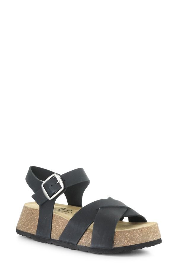 ボスアンドコー レディース シューズ サンダル プラットフォーム Bos Co Cielo Platform Wedge Sandal Black ブラック