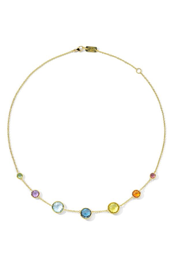 イッポリスタ レディース アクセサリー ネックレス・チョーカー レース Ippolita Lollipop Graduated 7Stone Stationecklace Gold ゴールド