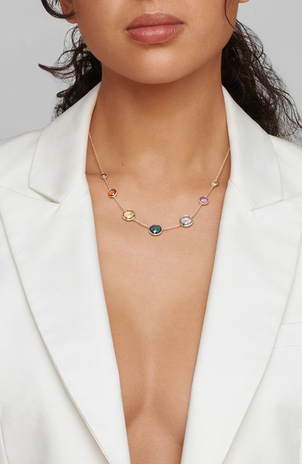 イッポリスタ レディース アクセサリー ネックレス・チョーカー レース Ippolita Lollipop Graduated 7Stone Stationecklace Gold ゴールド