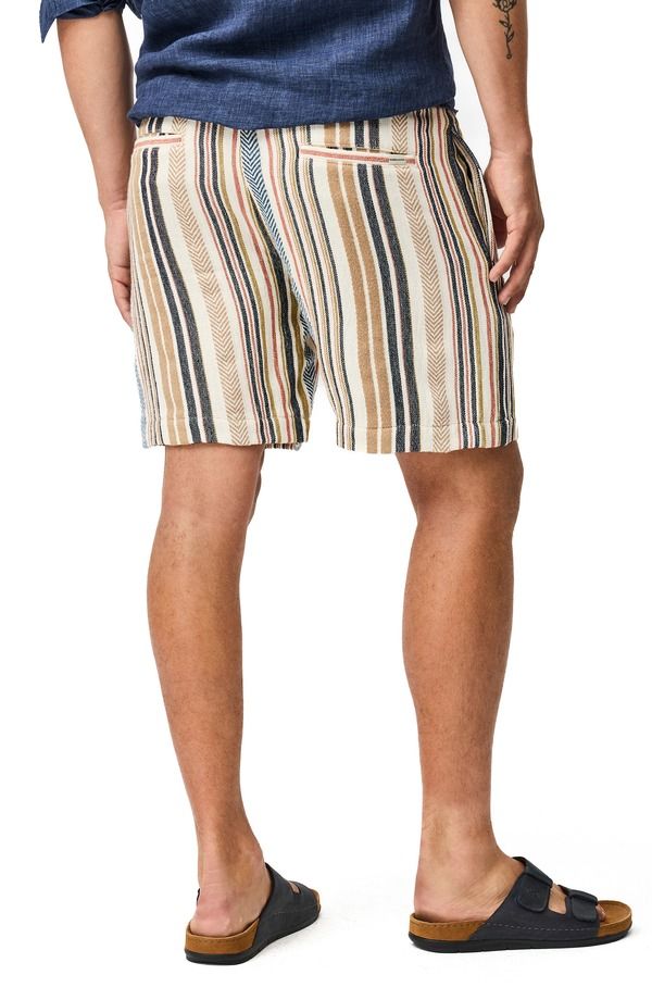 ロッドアンドグン メンズ ボトムス ハーフパンツ・ショーツ ショートパンツ コットン Rodd Gunn Gifford Stripe Cotton Blendrawstring Shorts Kel