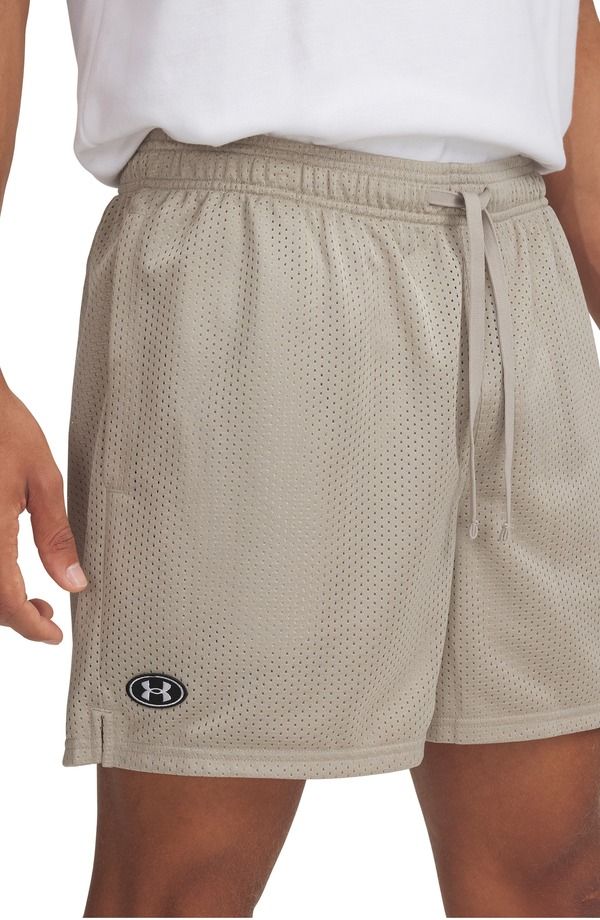 アンダーアーマー メンズ ボトムス ハーフパンツ・ショーツ メッシュ ショートパンツ Under Armour Icon Meshorts Timberwolf Taupe トープ