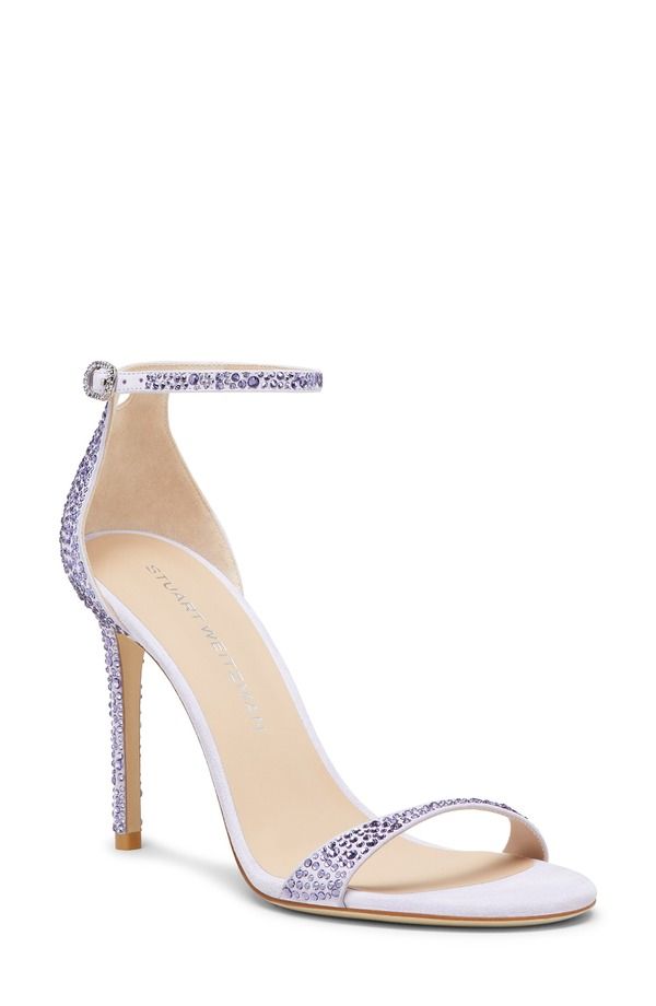 スチュアート ワイツマン レディース シューズ サンダル Stuart Weitzmanudist Shine 100 Sandal Tanzanite Aster