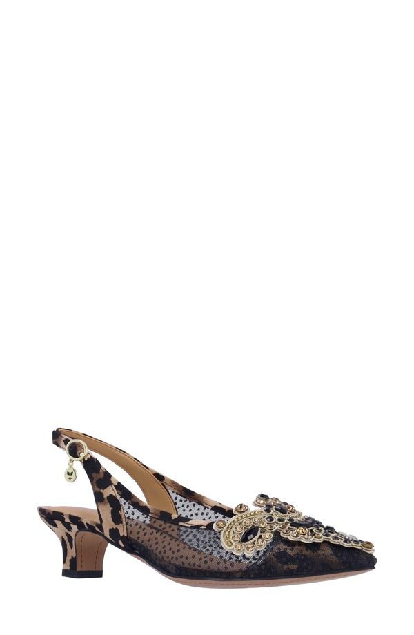 ジェイレニー レディース シューズ パンプス J Rene Strovanni Slingback Pump Brown Black ブラック