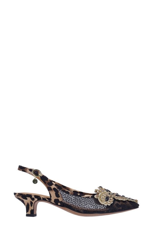 ジェイレニー レディース シューズ パンプス J Rene Strovanni Slingback Pump Brown Black ブラック