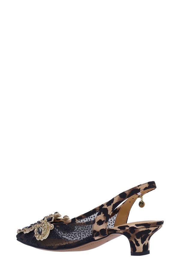 ジェイレニー レディース シューズ パンプス J Rene Strovanni Slingback Pump Brown Black ブラック