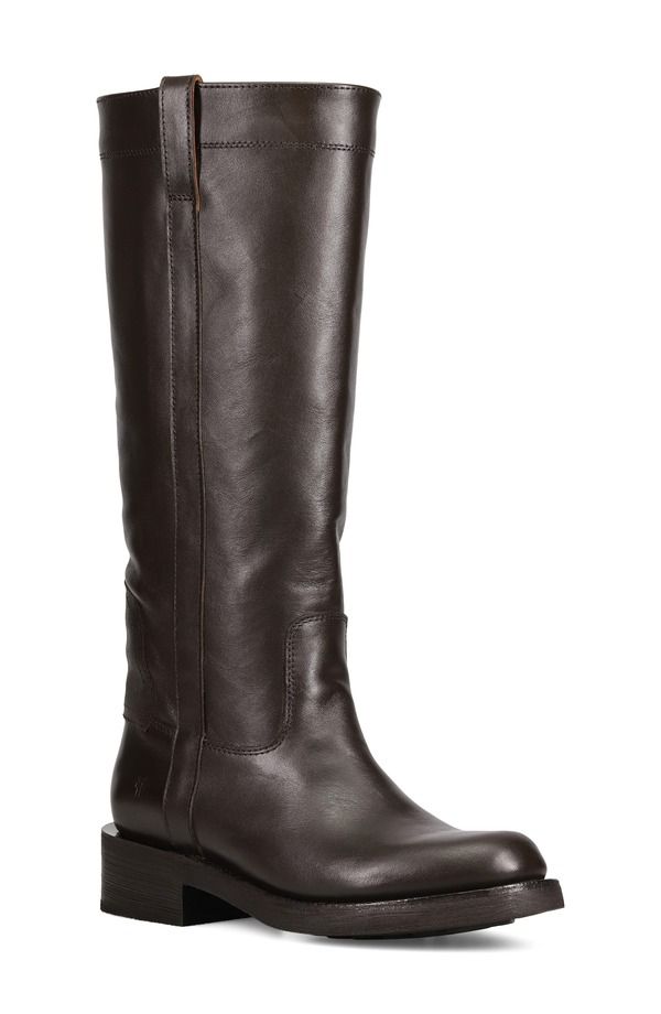 フライ レディース シューズ ブーツ・レインブーツ Frye Viv Knee High Riding Boot Dark Brown ブラウン