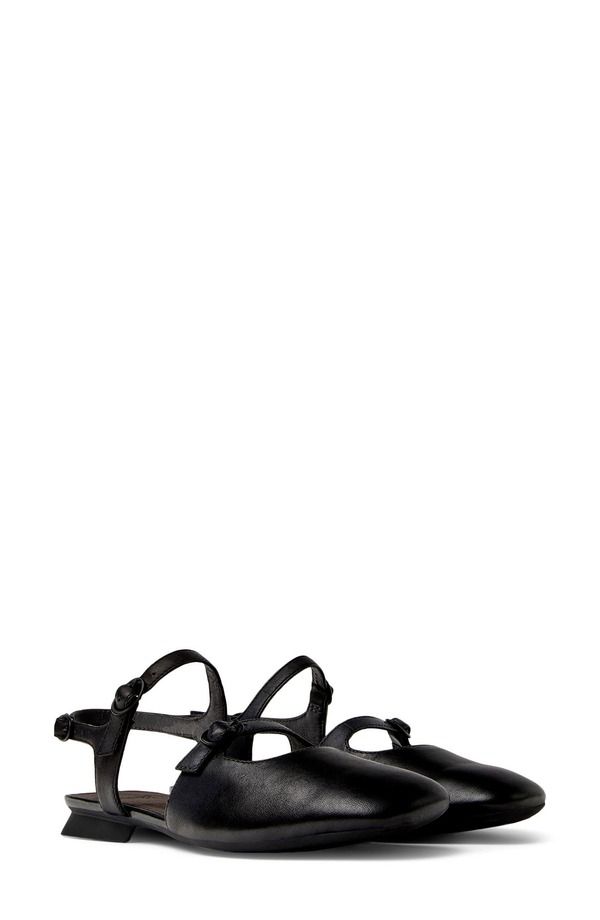 カンペール レディース シューズ パンプス アンクル Camper Myrankle Strap Flat Black ブラック