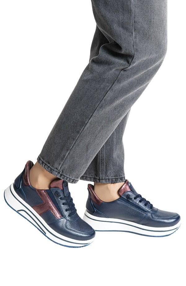 アラ レディース シューズ スニーカー ara Surrey Low Top Sneaker Navy Amarone ネイビー 45,370円